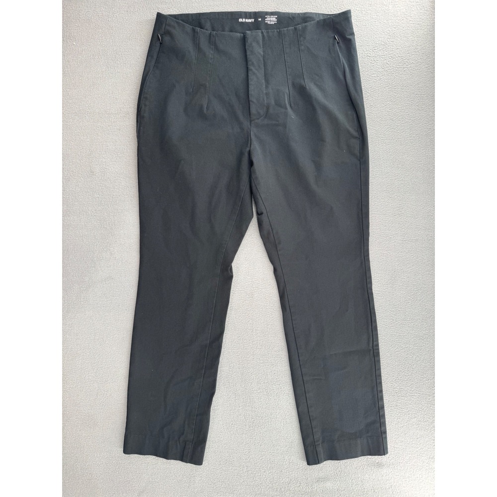 Old Navy Polished Pixie Skinny Pants 14 Extra High Rise Stretch Workwear Office